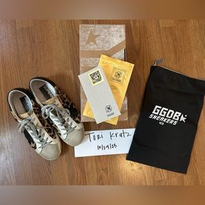 GOLDEN GOOSE SUPERSTAR SNOW LEOPARD